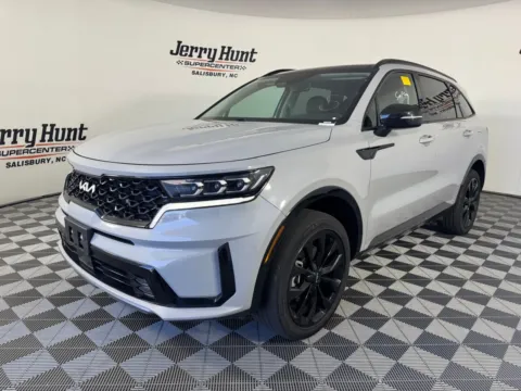 Gray 2023 Kia Sorento SX for sale in Salisbury, NC