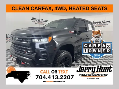 Black 2024 Chevrolet Silverado 1500 LT Trail Boss for sale in Salisbury, NC