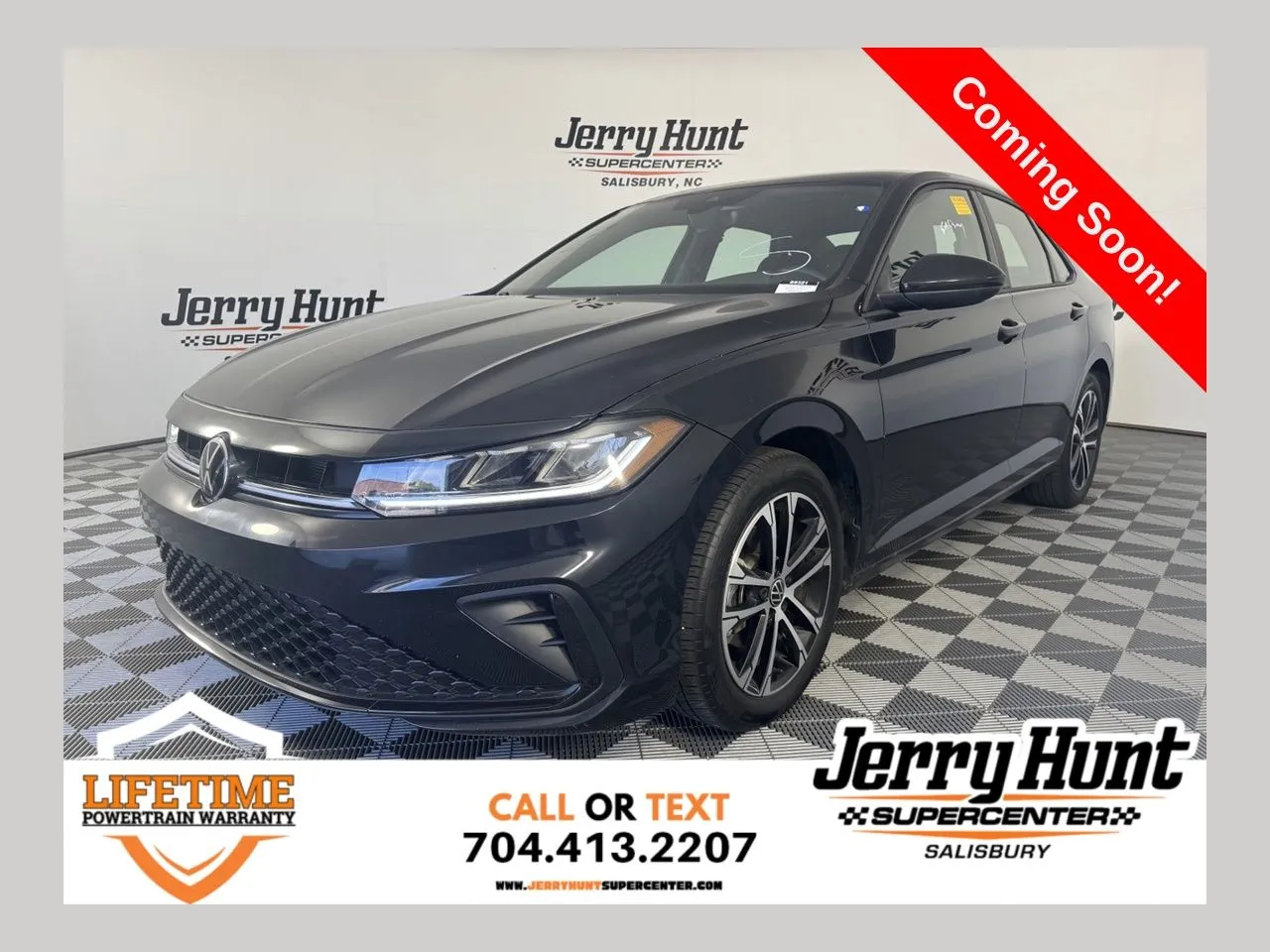 Black 2025 Volkswagen Jetta 1.5T Sport for sale in Salisbury, NC