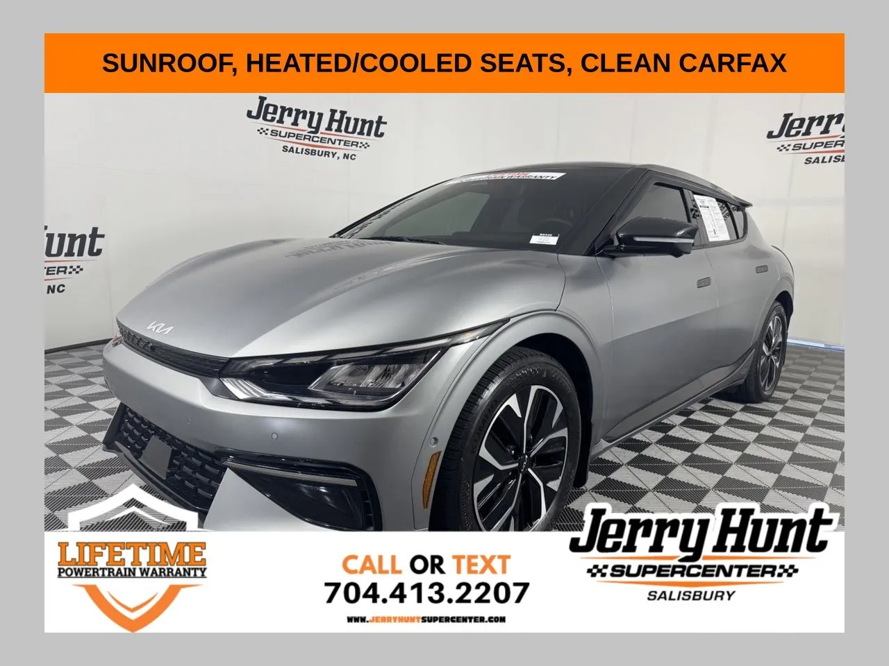 Gray 2023 Kia EV6 GT-Line for sale in Salisbury, NC