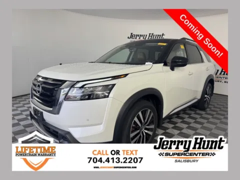 White 2024 Nissan Pathfinder Platinum for sale in Salisbury, NC