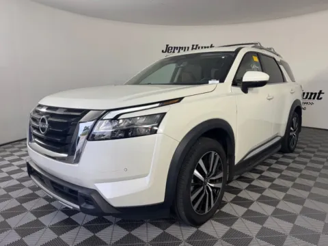 White 2023 Nissan Pathfinder Platinum for sale in Salisbury, NC