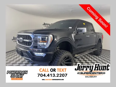 Black 2021 Ford F-150 Platinum for sale in Salisbury, NC