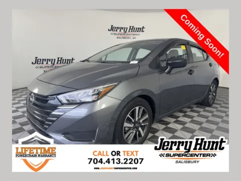 Gray 2025 Nissan Versa 1.6 S for sale in Salisbury, NC