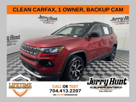 Red 2025 Jeep Compass Limited for sale in Salisbury, NC