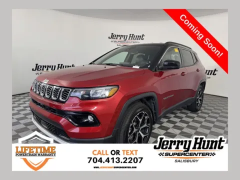 Red 2025 Jeep Compass Limited for sale in Salisbury, NC