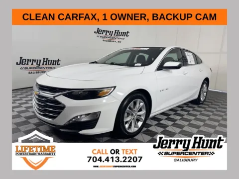 White 2024 Chevrolet Malibu LT for sale in Salisbury, NC