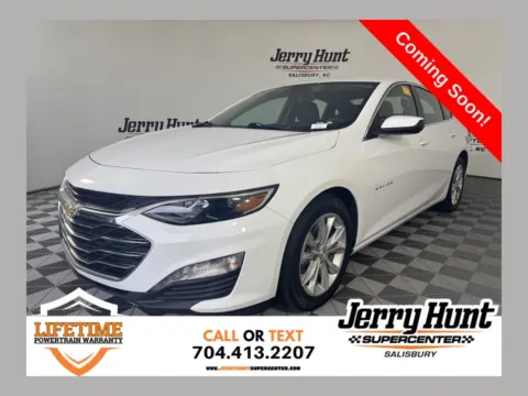 White 2024 Chevrolet Malibu LT for sale in Salisbury, NC