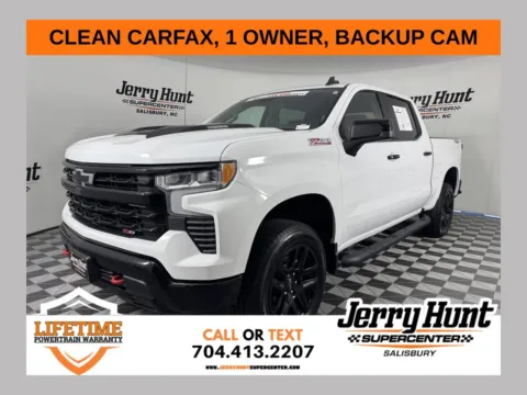 White 2025 Chevrolet Silverado 1500 LT Trail Boss for sale in Salisbury, NC