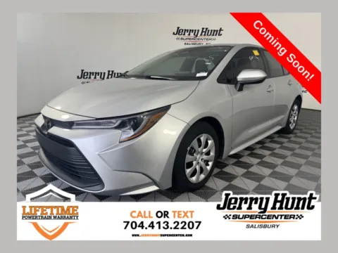 Silver 2024 Toyota Corolla LE for sale in Salisbury, NC