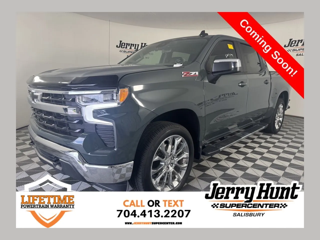 Gray 2026 Chevrolet Silverado 1500 LT for sale in Salisbury, NC