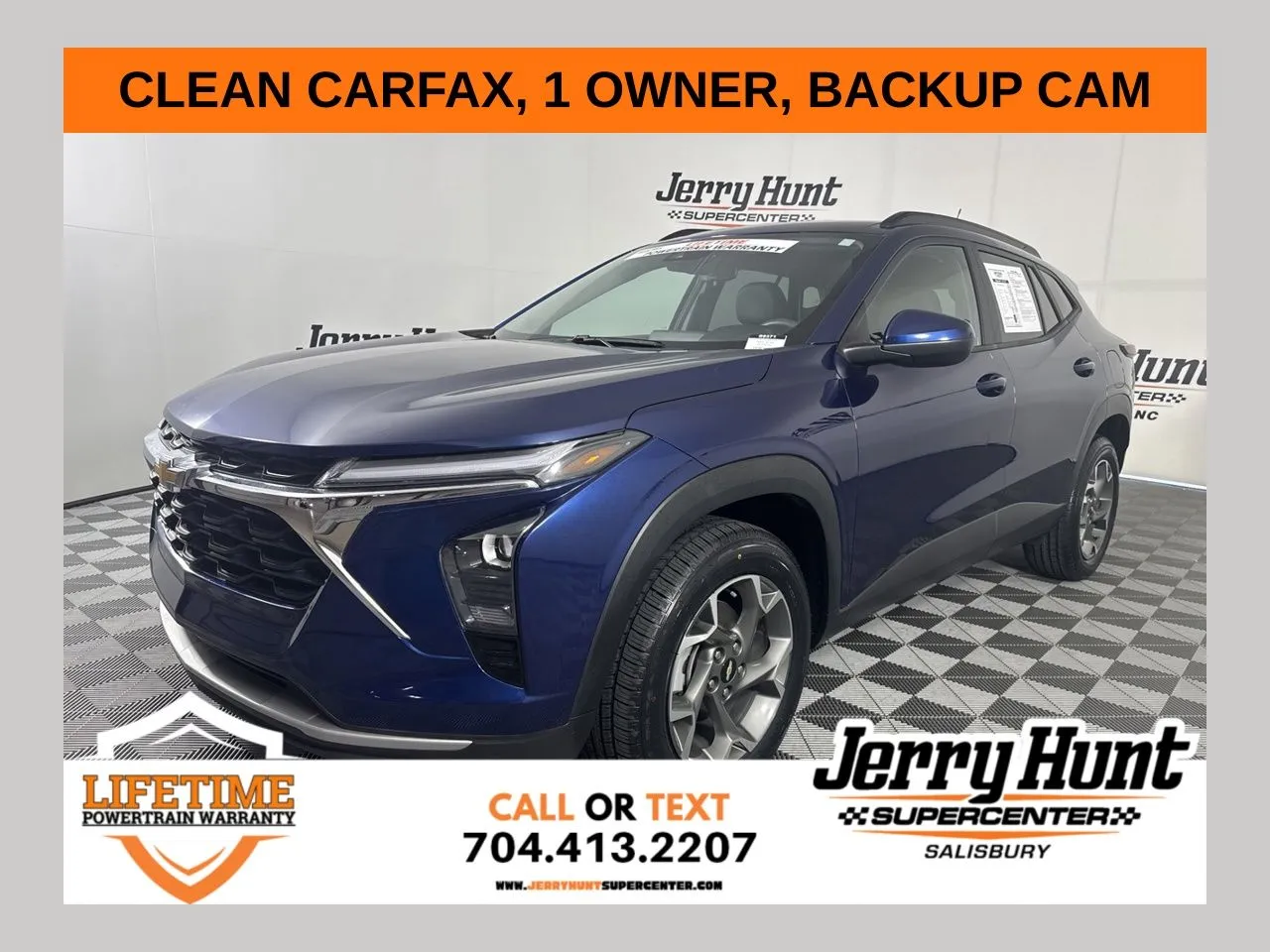 Blue 2024 Chevrolet Trax LT for sale in Salisbury, NC