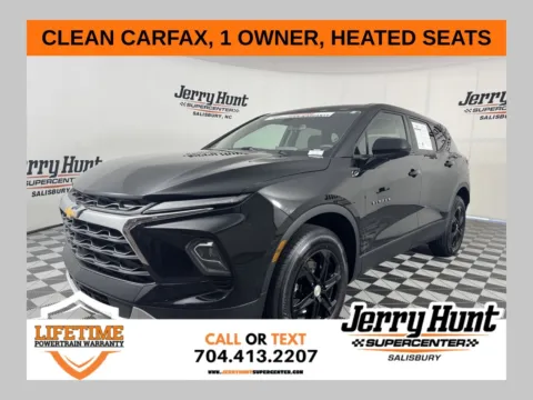 Black 2025 Chevrolet Blazer LT for sale in Salisbury, NC