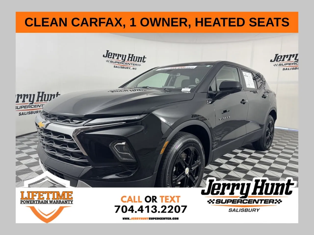 Black 2025 Chevrolet Blazer LT for sale in Salisbury, NC