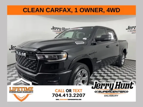 Black 2026 Ram 1500 Big Horn/Lone Star for sale in Salisbury, NC