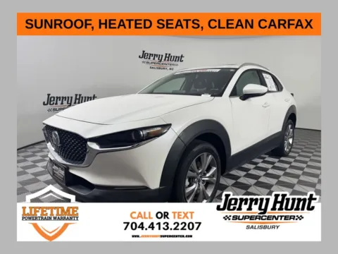 White 2023 Mazda CX-30 2.5 S Premium Package for sale in Salisbury, NC