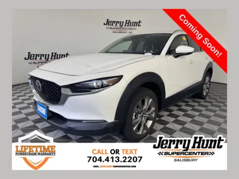 White 2023 Mazda CX-30 2.5 S Premium Package for sale in Salisbury, NC