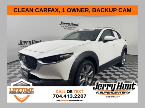 White 2023 Mazda CX-30 2.5 S Premium Package for sale in Salisbury, NC