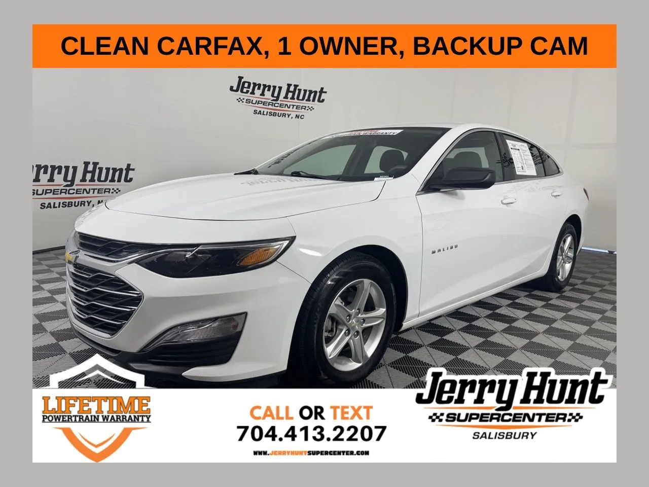 White 2023 Chevrolet Malibu LS for sale in Salisbury, NC