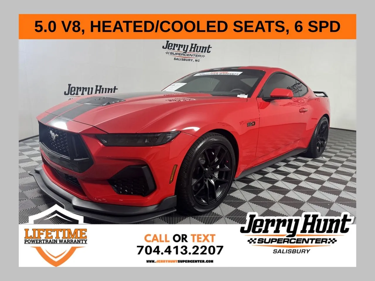 Red 2025 Ford Mustang GT Premium for sale in Salisbury, NC