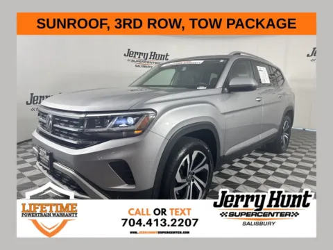 Silver 2023 Volkswagen Atlas SEL for sale in Salisbury, NC
