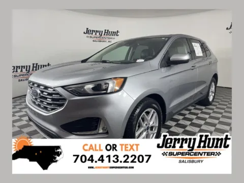 Silver 2021 Ford Edge SEL for sale in Salisbury, NC