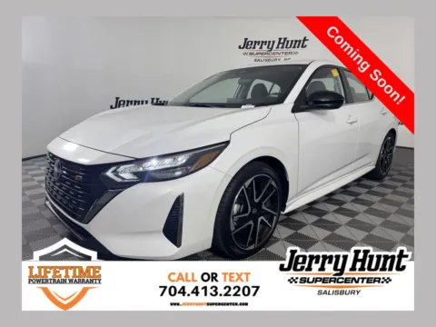 White 2025 Nissan Sentra SR for sale in Salisbury, NC