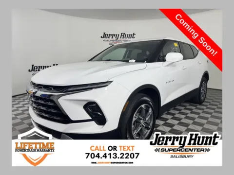 White 2025 Chevrolet Blazer LT for sale in Salisbury, NC