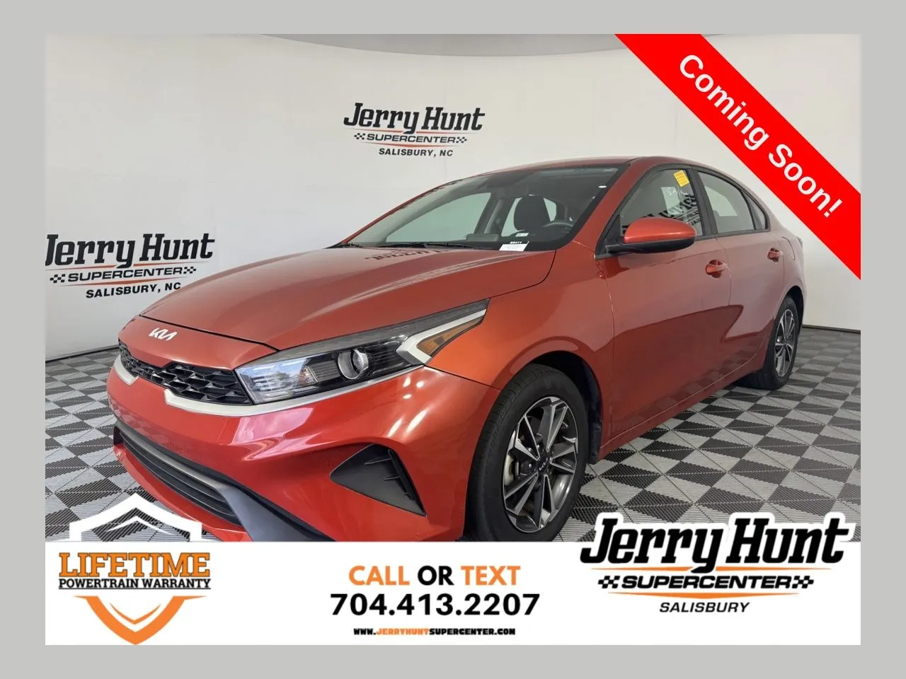 Orange 2024 Kia Forte LXS for sale in Salisbury, NC