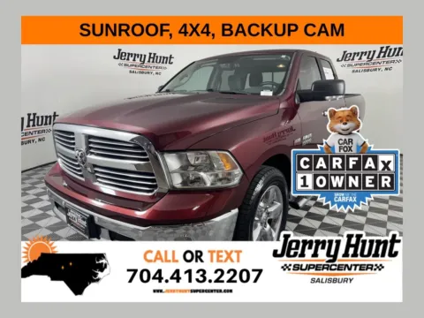 Red 2017 Ram 1500 Big Horn for sale in Salisbury, NC
