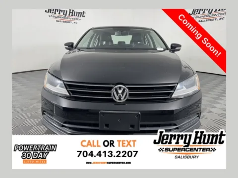 Black 2017 Volkswagen Jetta 1.4T SE for sale in Salisbury, NC