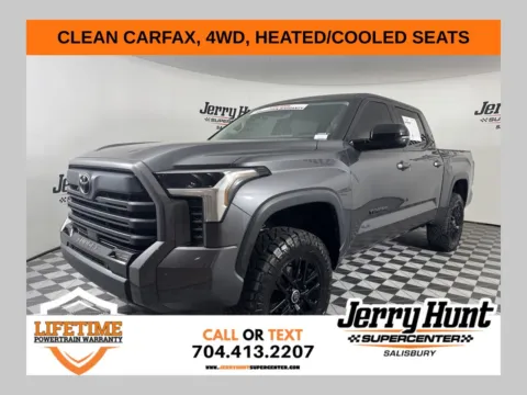 Gray 2024 Toyota Tundra Limited for sale in Salisbury, NC