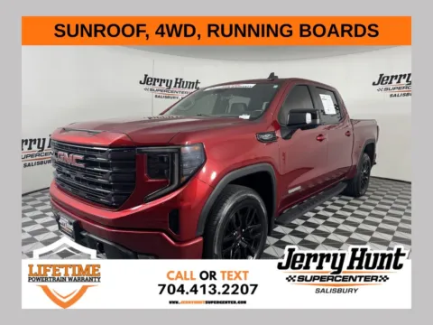 Red 2022 GMC Sierra 1500 Elevation for sale in Salisbury, NC