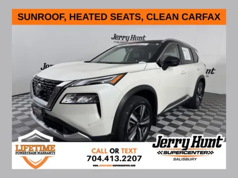 White 2023 Nissan Rogue Platinum for sale in Salisbury, NC