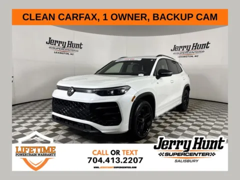 White 2025 Volkswagen Tiguan 2.0T SE R-Line Black for sale in Salisbury, NC