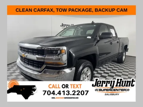 Black 2018 Chevrolet Silverado 1500 LT for sale in Salisbury, NC
