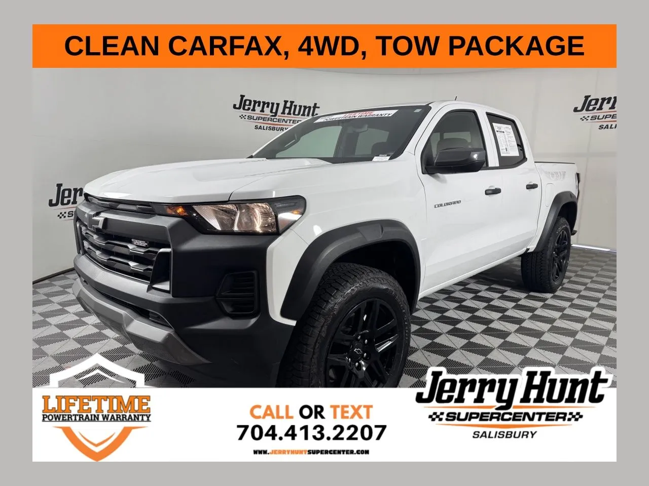 White 2025 Chevrolet Colorado Trail Boss for sale in Salisbury, NC