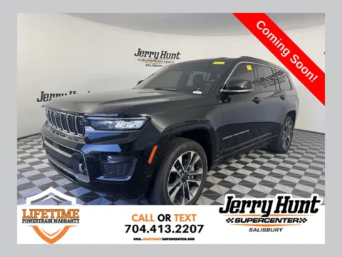 Black 2025 Jeep Grand Cherokee L Overland for sale in Salisbury, NC