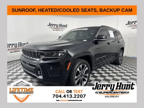 Black 2025 Jeep Grand Cherokee L Overland for sale in Salisbury, NC