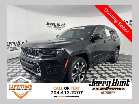 Black 2025 Jeep Grand Cherokee L Overland for sale in Salisbury, NC