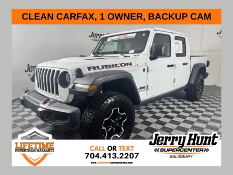 White 2022 Jeep Gladiator Rubicon for sale in Salisbury, NC