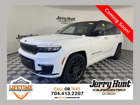 White 2023 Jeep Grand Cherokee L Summit for sale in Salisbury, NC