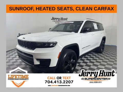 White 2023 Jeep Grand Cherokee L Altitude for sale in Salisbury, NC