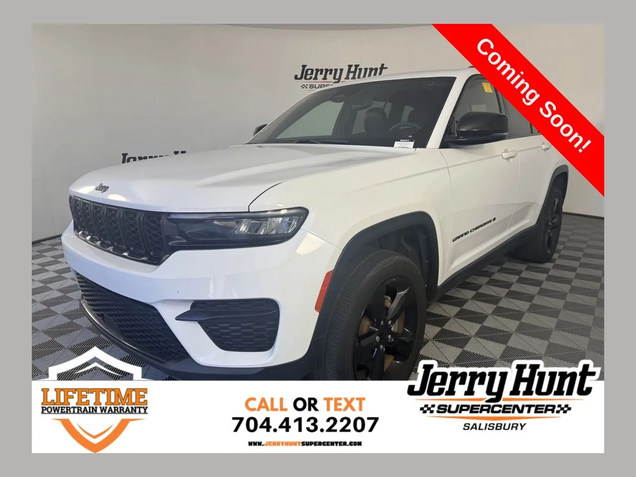 White 2023 Jeep Grand Cherokee Altitude X for sale in Salisbury, NC