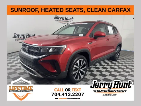 Red 2023 Volkswagen Taos 1.5T SE for sale in Salisbury, NC