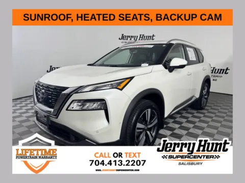 White 2023 Nissan Rogue SL for sale in Salisbury, NC