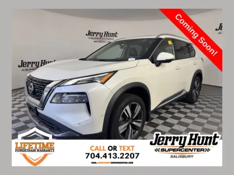 White 2023 Nissan Rogue SL for sale in Salisbury, NC