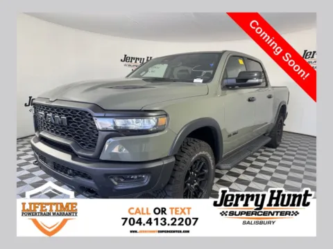 Green 2026 Ram 1500 Rebel for sale in Salisbury, NC