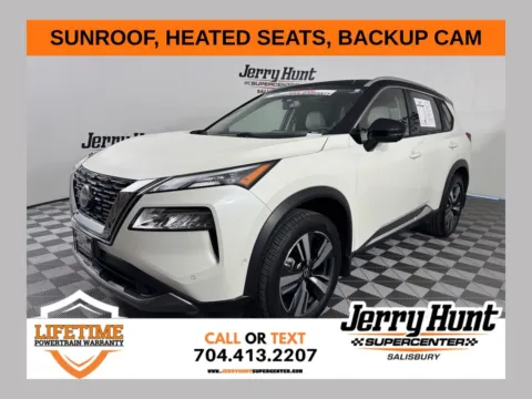 White 2023 Nissan Rogue SL for sale in Salisbury, NC