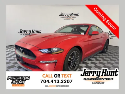 Red 2018 Ford Mustang EcoBoost Premium for sale in Salisbury, NC